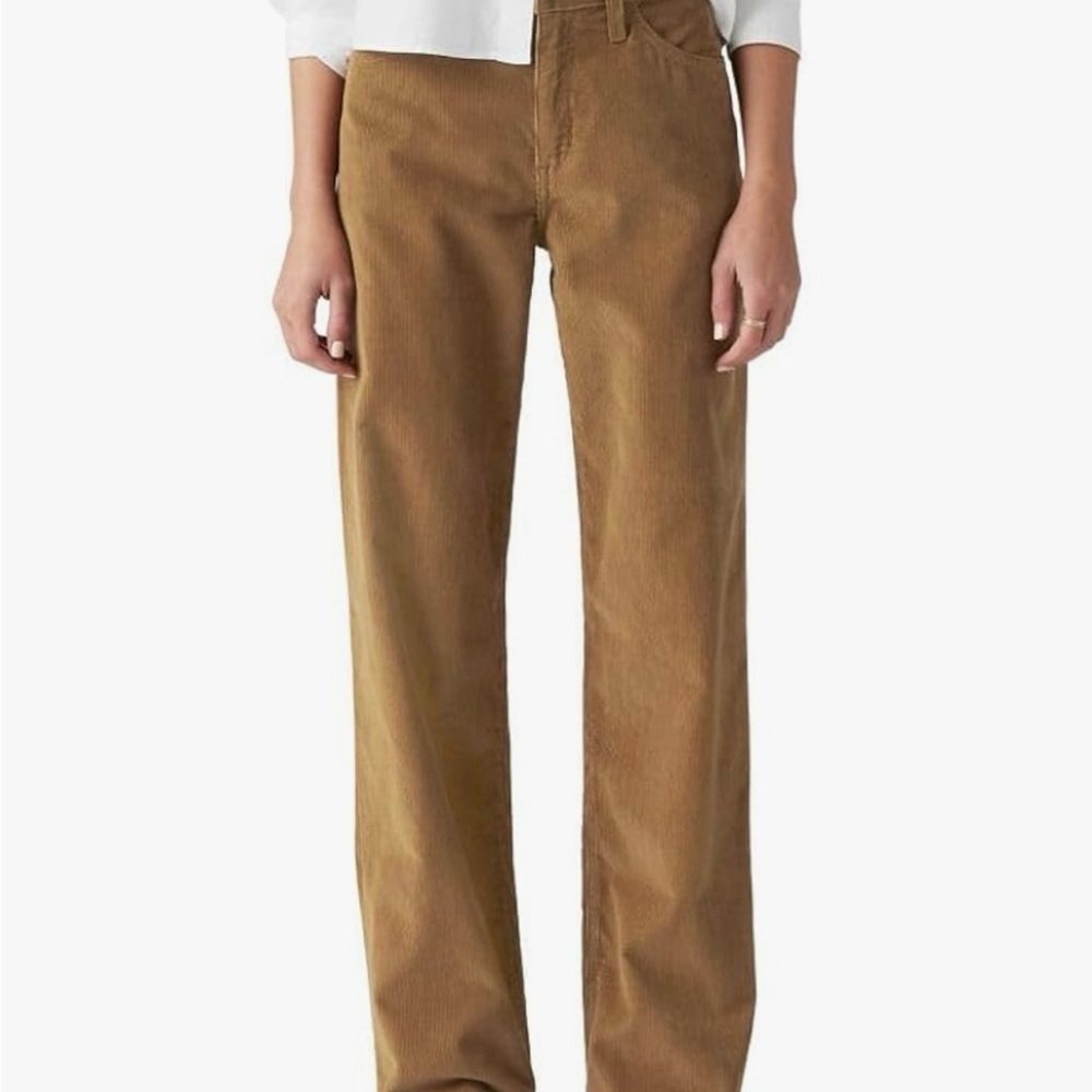 Levi's Tan Straight Leg Women's Jeans